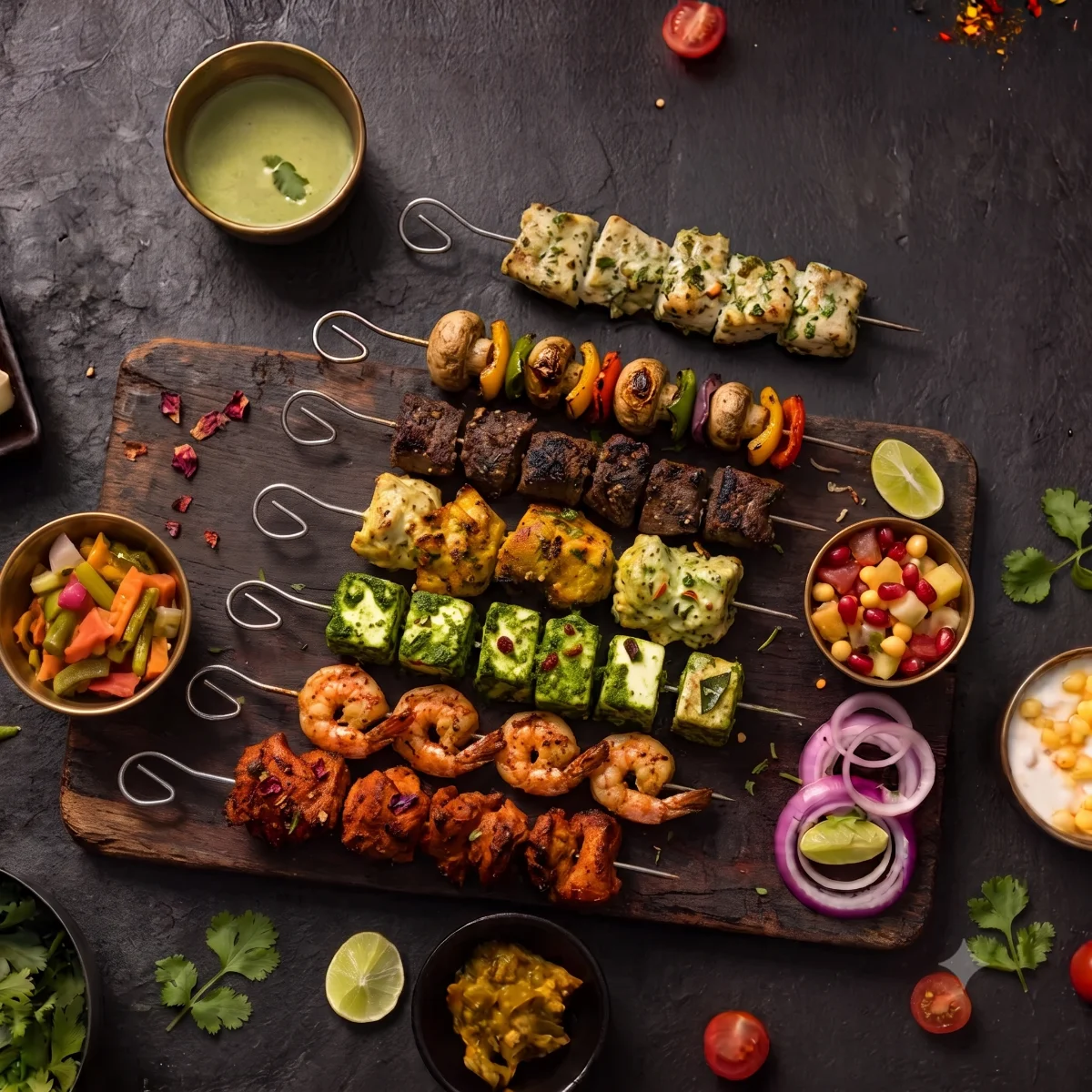 Agneera marinades used on grilled food