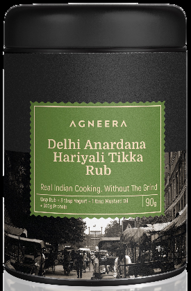 Delhi Anardana Hariyali Tikka